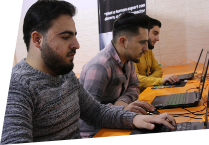 young people working together